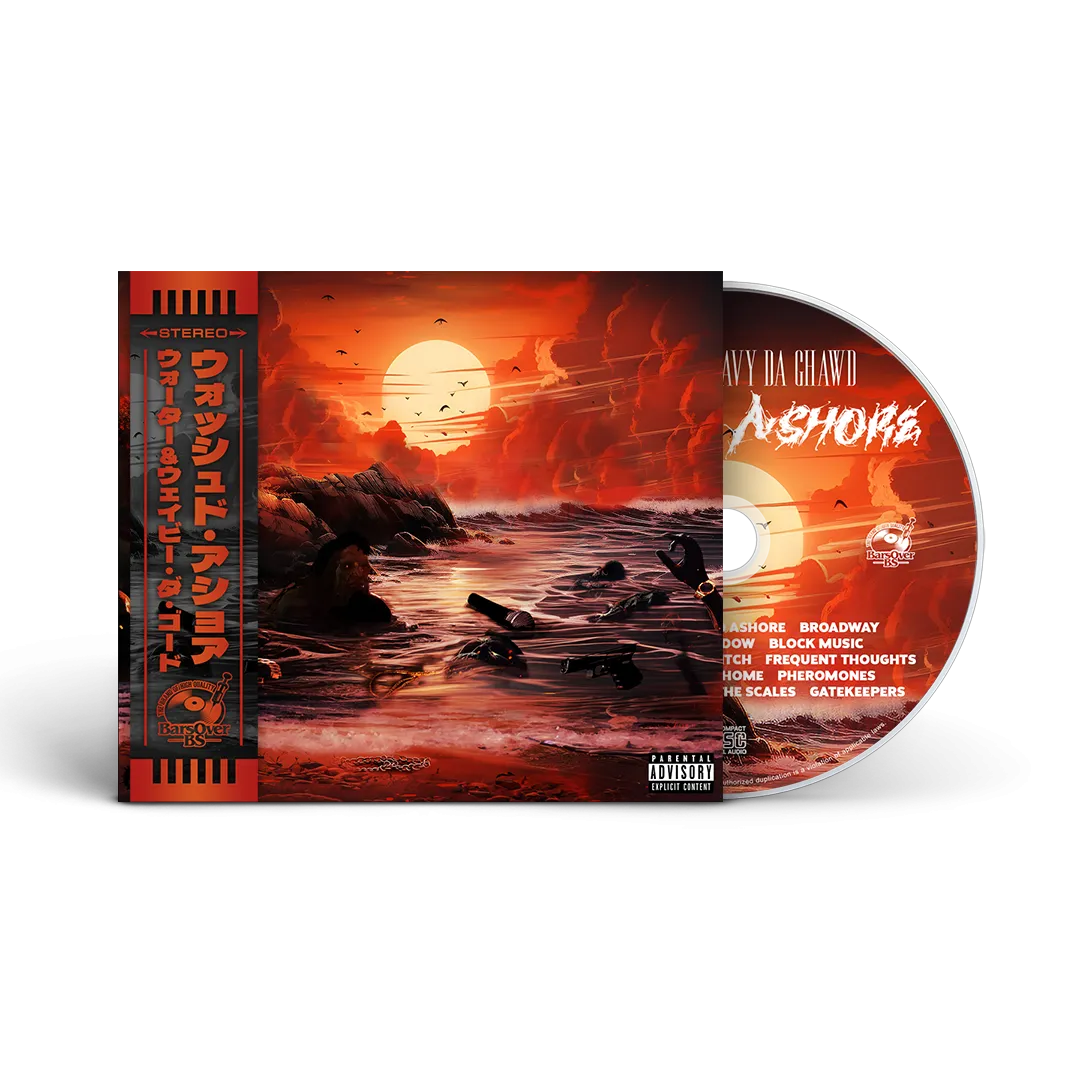 WateRR x Wavy Da Ghawd - Washed Ashore (Digipak CD With Obi Strip)
