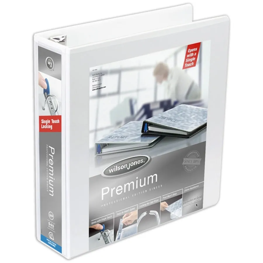 Wilson Jones Ultra-Duty View Binder - Extra-Durable Hinge