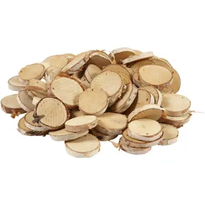 Wood Mix 35-45mm 4-7mm 500g Christmas Crafts Holiday Decorations